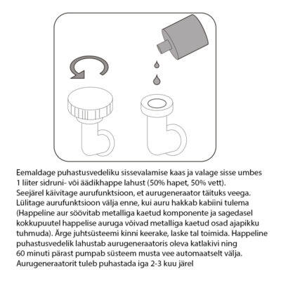 Aurugeneraatori automaatpuhastus