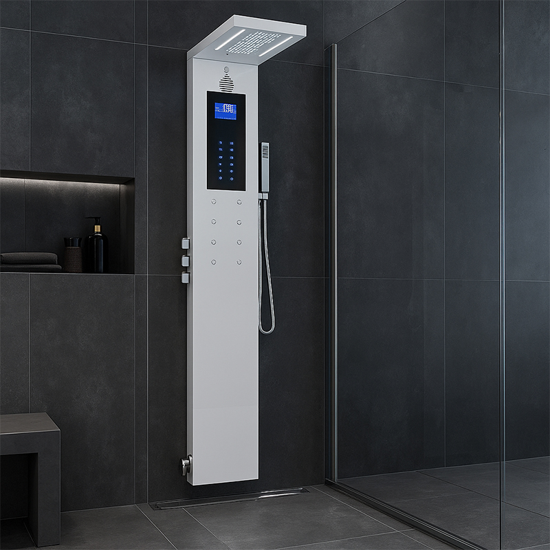 Auru- ja dušipaneel Doccitek White_2