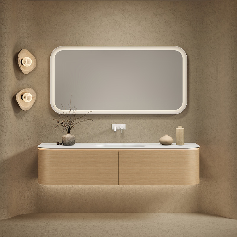 Valamukomplekt Zaha kaarja saarepuu disainiga3 | Santeco Koduspaa Valamukomplekt Zaha kaarja saarepuu disainiga 3